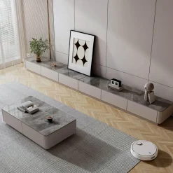 Moderner TV-Schrank - Denis Slate Entertainment Center