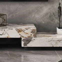 Moderner TV-Schrank aus Schiefer – Stilvolles Entertainment-Center