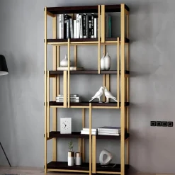 Modernes Bücherregal aus Holz - Estaban Lagerregal