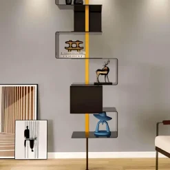 Modernes Bücherregal aus Holz – Stilvolle Aufbewahrungsdekoration für Zuhause