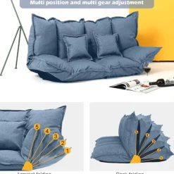 Modernes japanisches Futon-Schlafsofa – Liegematratze