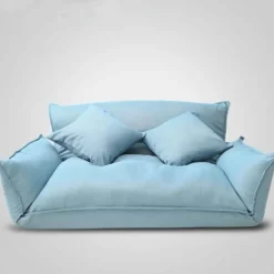 Modernes Schlafsofa ohne Beine mit 2 Kissen