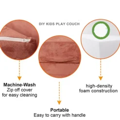 Modular Magnetic Couch Set - 12Pcs DIY Furniture