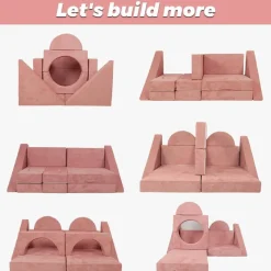 Modulare Magnetcouch - 12-teiliges DIY-Möbelset