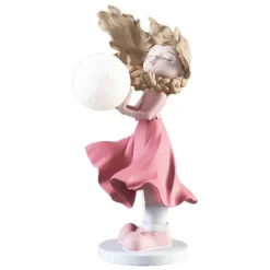 Mondmädchen Wandkunst - Lunar Home Decor