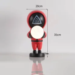 Mond-Schreibtischlampe – Kreatives Nachtlicht für die Inneneinrichtung