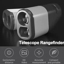 Monokulares Teleskop mit Laser-Entfernungsmesser - Pro Vision Optics