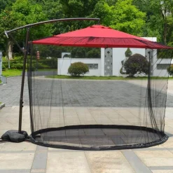 Moskitonetz für Terrassenschirme – Insektenschutz für den Außenbereich