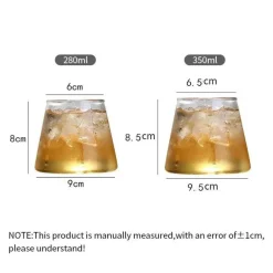 Mountain Glass Tassen-Set – Kaffee, Whisky, Saft, Tee, Wein, 46-teilig