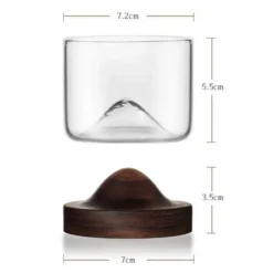 Mountain Whiskey-Gläser – Charmantes Whisky-Becher-Set