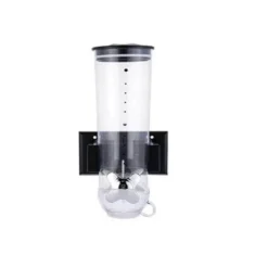 Müslispender zur Wandmontage - Klarer Vorratsbehälter