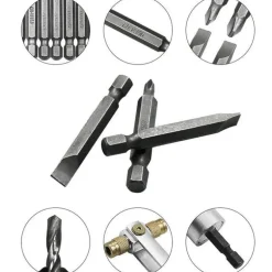 Multi-Function Screwdriver Kit - Quick-Change Tool Set