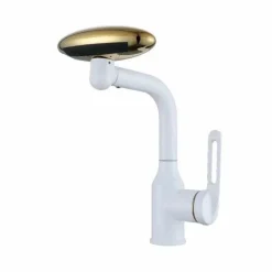 Multifunctional Nordic Basin Faucet - Rotating Waterfall Design