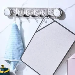 Multifunktionale drehbare Saughaken – stanzfreie Wandhaken