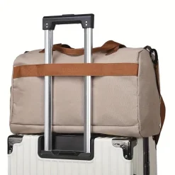 Multifunktionale große Crossbody-Reisetasche mit Schuhfach