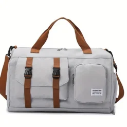 Multifunktionale große Crossbody-Reisetasche mit Schuhfach