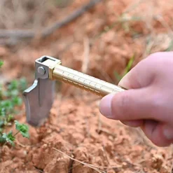 Multifunktionale Mini-Campingschaufel – 3-in-1-Werkzeug für den Außenbereich