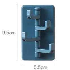 Multifunktionale Wandhaken - 2 Stück intelligente Papierhalterhaken