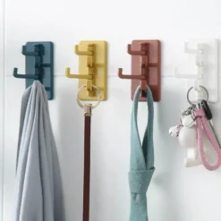 Multifunktionale Wandhaken - 2 Stück intelligente Papierhalterhaken