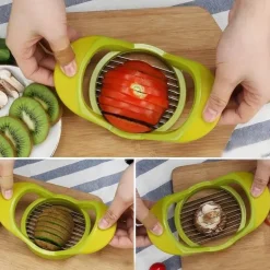 Multifunktionaler Gemüseschneider aus Edelstahl – Küchenhelfer
