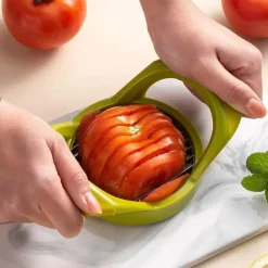 Multifunktionaler Gemüseschneider aus Edelstahl – Küchenhelfer