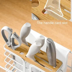 Multifunktionaler Küchenutensilienhalter – platzsparender Aufbewahrungs-Organizer
