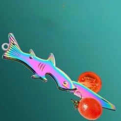 Multifunktionales Hai-Schlüsselanhängermesser - Zahnstocherwerkzeug