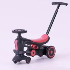 Multifunktionales 4-in-1-Kinderwagen-Dreirad