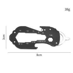 Multifunktionales 8-in-1-Reparaturwerkzeug für den Außenbereich – Vielseitiges Werkzeugset für Zuhause