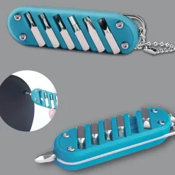 Multifunktionales Mini-Schraubendreher-Schlüsselanhänger-Werkzeug