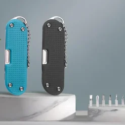 Multifunktionales Mini-Schraubendreher-Schlüsselanhänger-Werkzeug