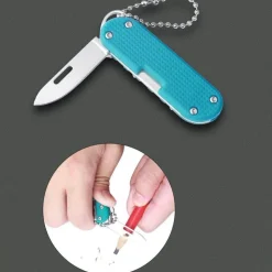 Multifunktionales Mini-Schraubendreher-Schlüsselanhänger-Werkzeug