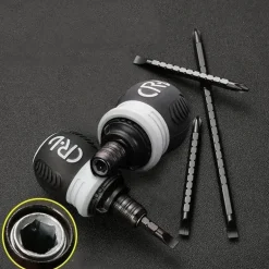 Multifunktionales Ratschenschraubendreher-Set – Quick Tool Kit