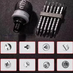 Multifunktionales Ratschenschraubendreher-Set – Quick Tool Kit