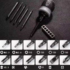 Multifunktionales Ratschenschraubendreher-Set – Quick Tool Kit