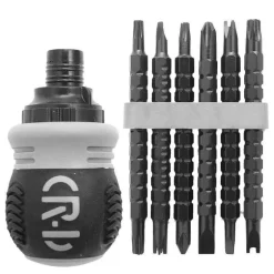 Multifunktionales Ratschenschraubendreher-Set – Quick Tool Kit