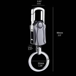 Multifunktionales, robustes Schlüsselanhänger-Werkzeug – Taschen-Gadget
