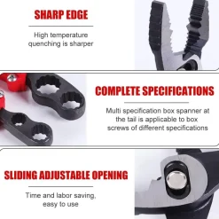 Multifunktions-Schraubenschlüsselzange – Vielseitiges Reparaturwerkzeug