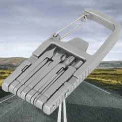 Multifunktionswerkzeug-Schlüsselanhänger – Tragbarer 12-in-1-Schraubendreher