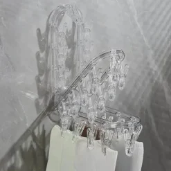 Multi-Peg-Organizer mit Kristallverschluss – Vielseitige Aufbewahrungslösung