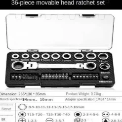 Multitool-Ratschenschlüssel-Set – Vielseitiges All-in-One-Handwerkzeug