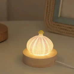 Muschelpilz-Nachtlampe – Ambientebeleuchtung für Zuhause