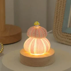 Muschelpilz-Nachtlampe – Ambientebeleuchtung für Zuhause