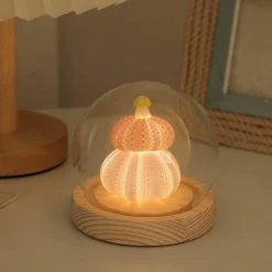 Muschelpilz-Nachtlampe – Ambientebeleuchtung für Zuhause