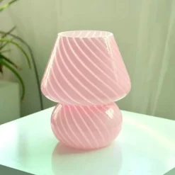 Mushroom Glass Table Lamp - Unique Home Decor Lighting