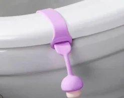 Mushroom Toilet Seat Lifter - Flexible Potty Training Aid for Kids