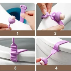 Mushroom Toilet Seat Lifter - Flexible Potty Training Aid for Kids