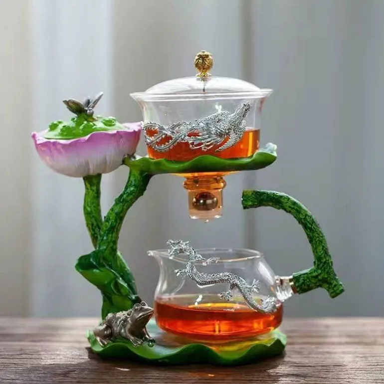 Mystic Lotus Räucher-Teekanne – Aromatisches Duftdekor für Zuhause