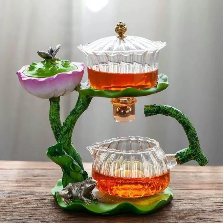 Mystic Lotus Räucher-Teekanne – Aromatisches Duftdekor für Zuhause