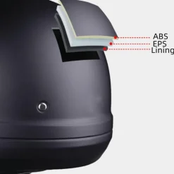 Mystic Rider Integralhelm – Abnehmbarer Motorradhelm